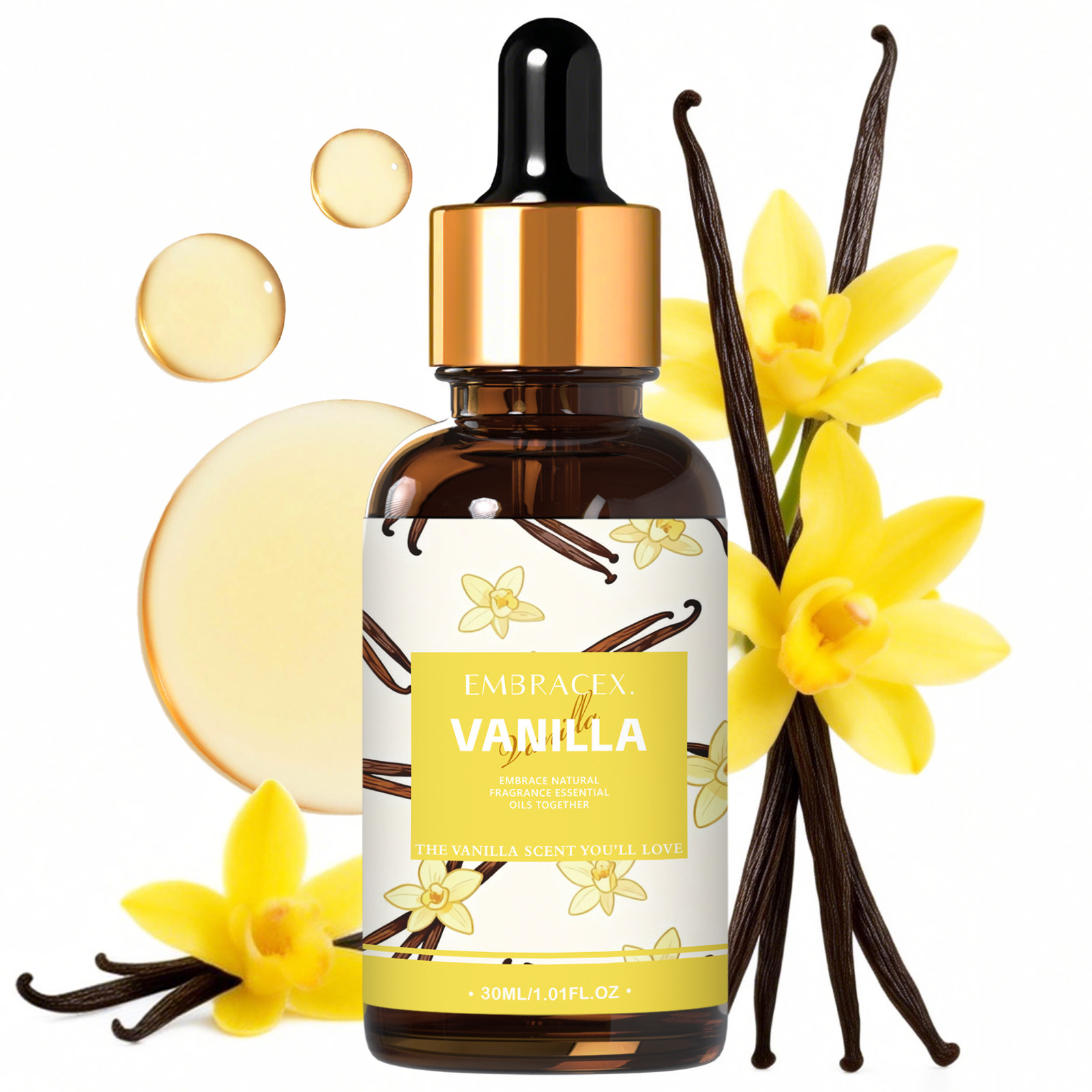 30ml Vanilla Fragrance Oils Fo - Home Fragrance Gift recension och pris
