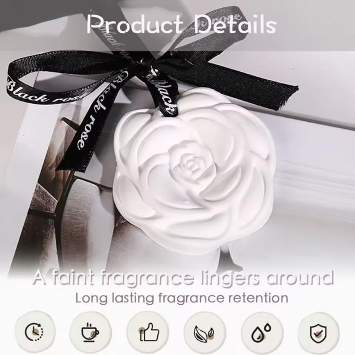 1/3/5/8/10PCS Camellia Gypsum  - Home Fragrance Best recension och pris