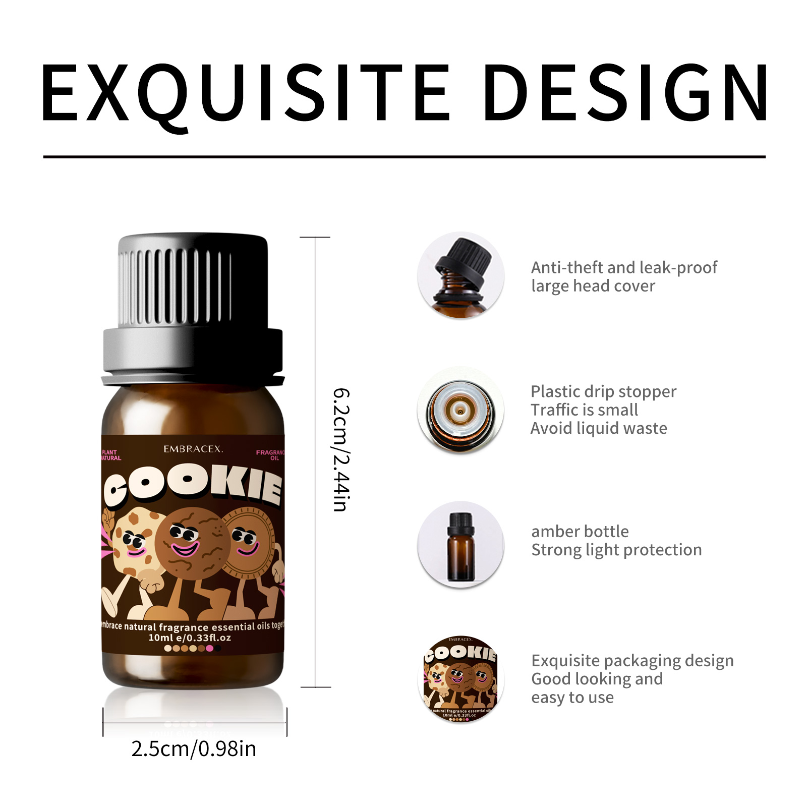 10ml Cookie Fragrance Oils For - Home Fragrance Gift recension och pris