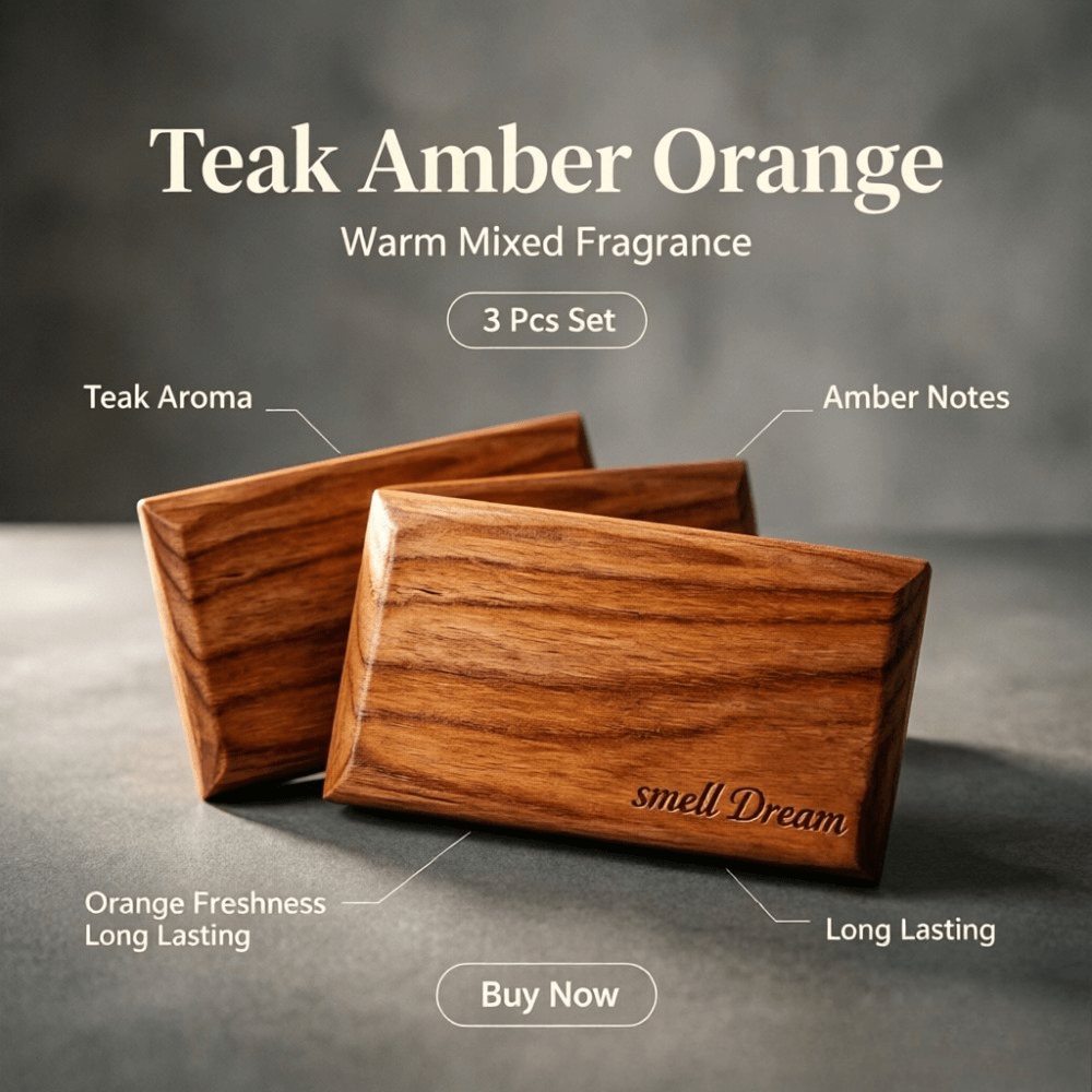 Car Air Freshener Teak Amber O - Home Fragrance Best recension och pris
